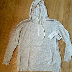 Athleta NWT Sayulita Hoodie Heathered Grey, Size Med